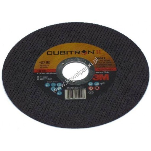 3M CUBITRON II Cutting disc 125 x22 x1 mm