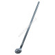 Casting spoon for collecting slag with handle