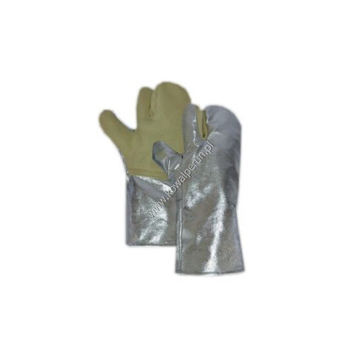Three-finger foundry gloves