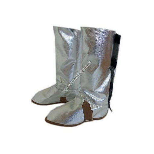 Protective heat-resistant leggings with velcro