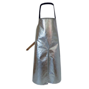 Protective apron for foundry workers