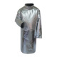 Heat-resistant protective apron