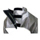 Heat-resistant protective apron